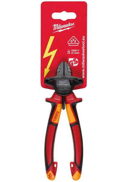 Ağır Hizmet Tipi VDE Elektrikçi İzoleli Yan Keski 160mm - T4932464567