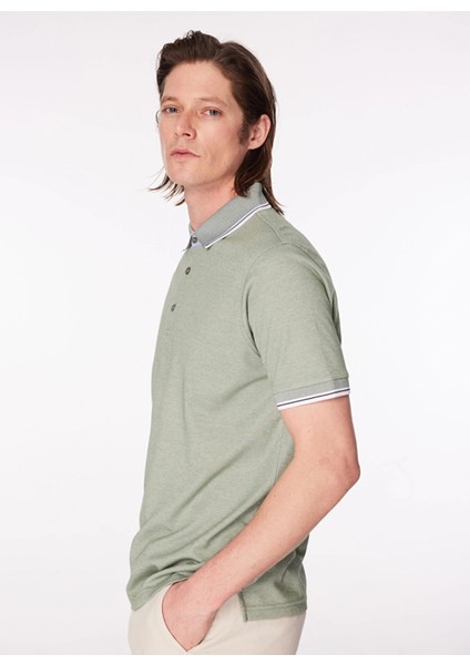 Comfort Erkek Yeşil Polo T-Shirt
