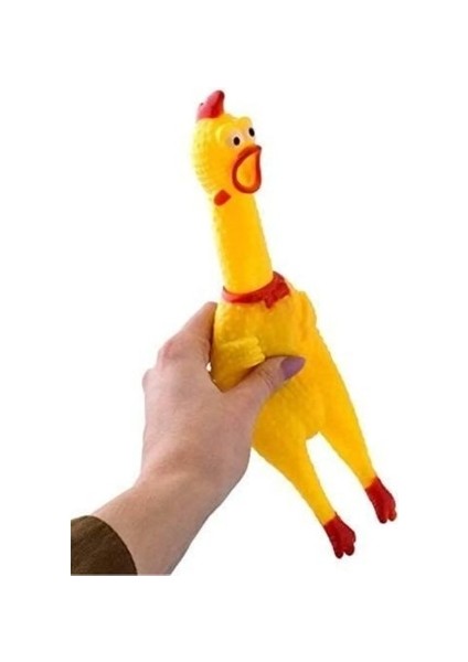 Ses Çıkaran Tavuk Kedi Köpek Oyuncağı