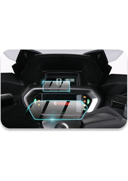 Yamaha 2023-2024 Xmax 300 Gösterge Paneli (2 Parça) 9h Nano Ipg Proactive Ekran Koruma Uyumlu fiyatları