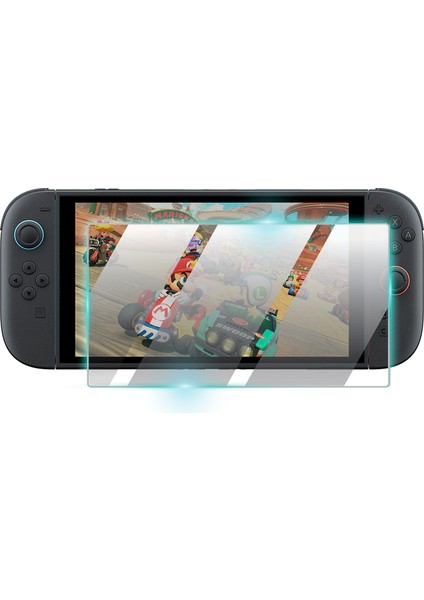 Nintendo Switch 2 7. 9 Inch Ekran Için 9h Nano Proactive Ekran Koruyucu, Pürüzsüz Cam Bitiş