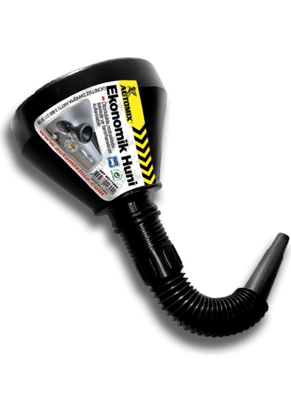 Çelik Süzgeçli Huni Körüklü