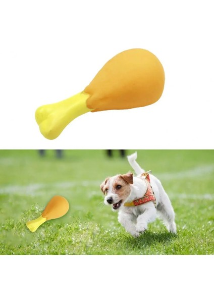 Köpekler Için Sesli Oyuncak Tavuk Butu