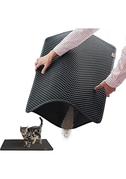 Kedi Tuvalet Önü Paspası Büyük Boy