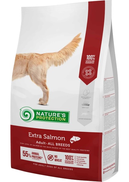 Nature's Protection Somonlu Yetişkin Köpek Maması 12kg