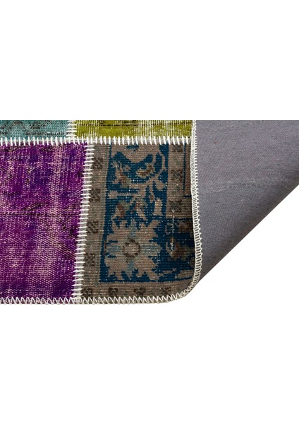 Çok Renkli Doğal Dokuma Patchwork Halı fiyatları