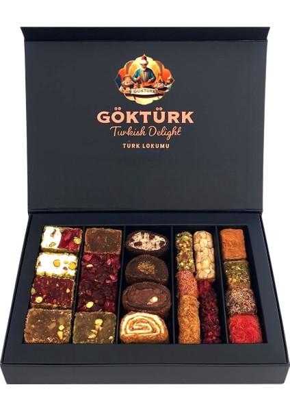 Karışık Kuruyemişli Lüks Lokum 750 gr