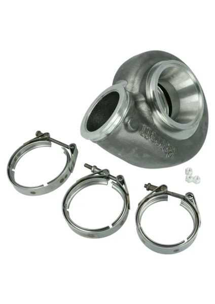 Garrett G40 Türbin Muhafaza 0.85 A/r V-Band / Inlet-Outlet V-Band / 757707-0027