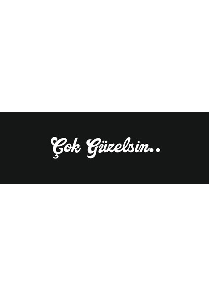 Çok Güzelsin Sticker fiyatları