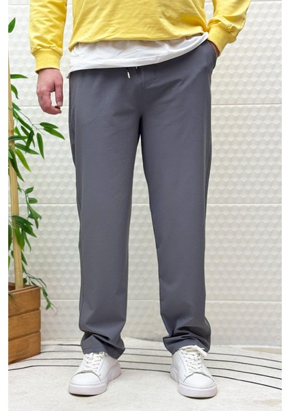 Erkek Full Likralı Rahat Kesim Baggy Jogger Pantolon