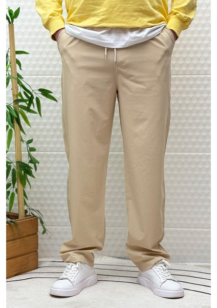 Erkek Full Likralı Rahat Kesim Baggy Jogger Pantolon