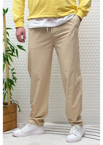 Erkek Full Likralı Rahat Kesim Baggy Jogger Pantolon modelleri