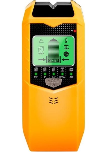 Powermaster PM-26593 Profesyonel 5in1 LCD Ekranlı Çok Fonksiyonlu Saplama Bulucu Duvar Dedektörü