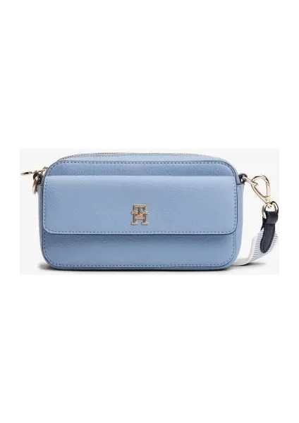 Th Dıstınct Camera Bag Kadın Mavi Çanta AW0AW17455C2B