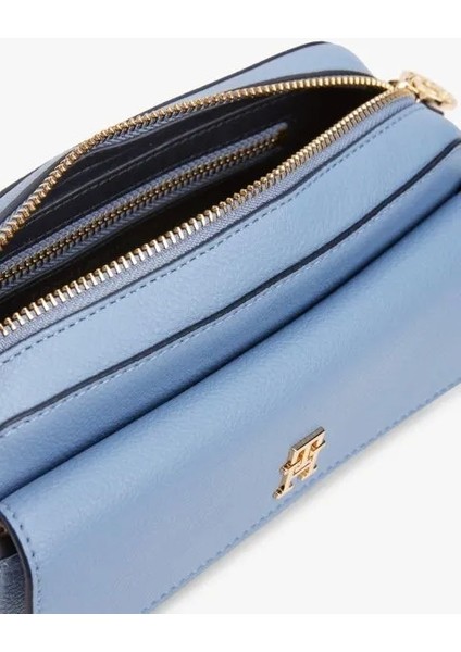 Th Dıstınct Camera Bag Kadın Mavi Çanta AW0AW17455C2B