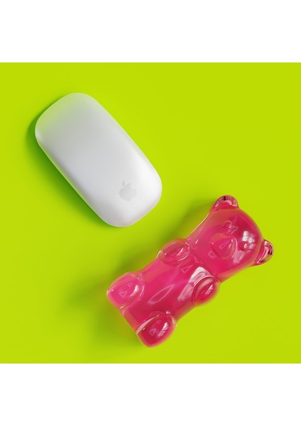 Gummy Bear Mouse Bilek Desteği - Pembe fiyatları