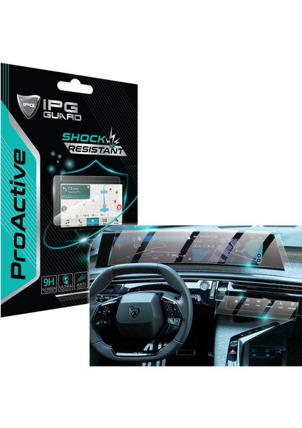 Peugeot 2025 3008-5008 21 Inch Panoramik I-Cockpit Ekranı Için 9h Nano Ipg Proactive Ekran Koruma