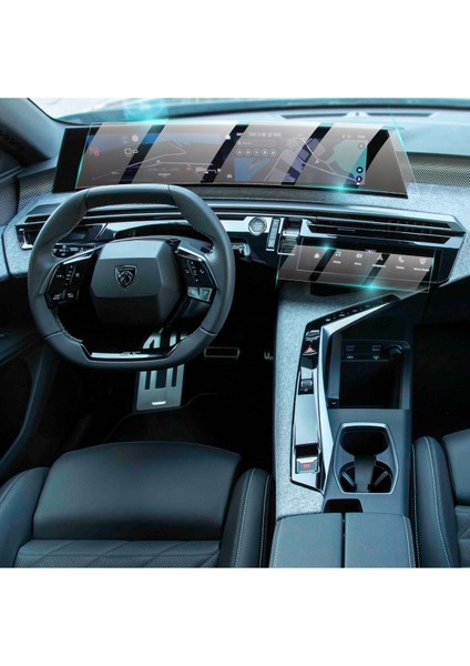 Peugeot 2025 3008-5008 21 Inch Panoramik I-Cockpit Ekranı Için 9h Nano Ipg Proactive Ekran Koruma fiyatları