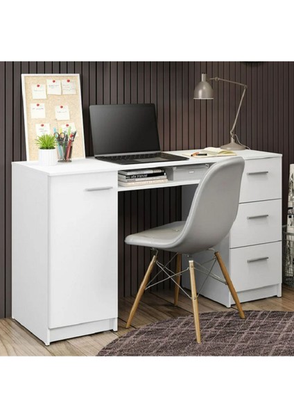 %100 Mdf Çalışma Masası, Bilgisayar Masası, Kitaplıklı Çalışma Masası, Ofis Masası Çocuk Genç Odası
