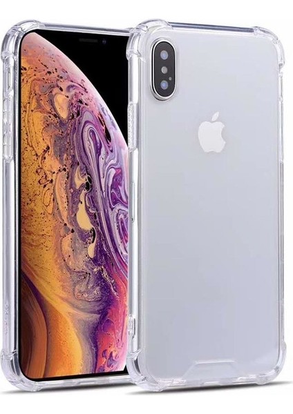iPhone Xs Max Uyumlu Darbe Önleyici Sararmaya Dayanıklı Airbag Korumalı Ultra Slim Tpu Şeffaf Silikon Kılıf fiyatları