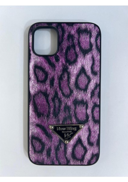 Iphone 11 New Bling Zebra Desenli Sert Kılıf