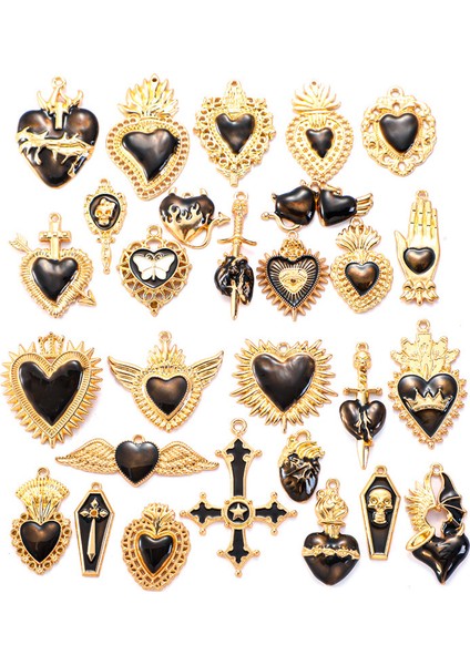 Yeni Retro Gotik Tarzı Dıy Alaşım Takı Aksesuarları Bilezik Kolye Kolye Okul Çantası Kolye (Yurt Dışından)