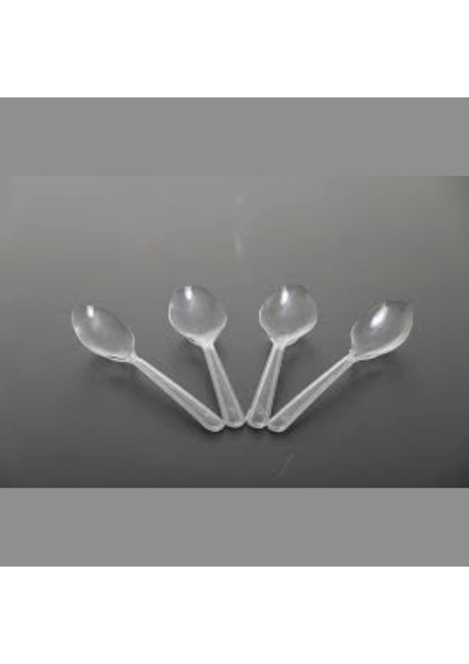 Şeffaf Plastik Kaşık