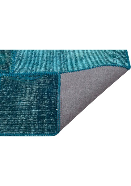Mavi Doğal Dokuma Patchwork Halı fiyatları