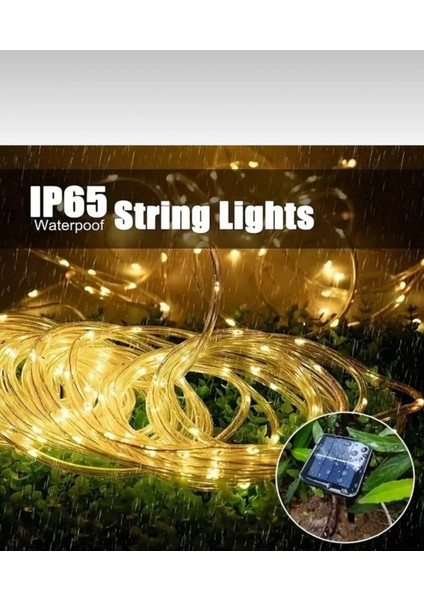 Güneş Enerjili LED Aydınlatma - Güneş Enerjili Bahçe Aydınlatma - Solar Güneş Enerjili Hortum Kaplamalı Gün Işığı LED Aydınlatma 10 mt indirimleri