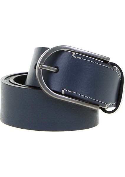 Gri Erkek Deri Kemer