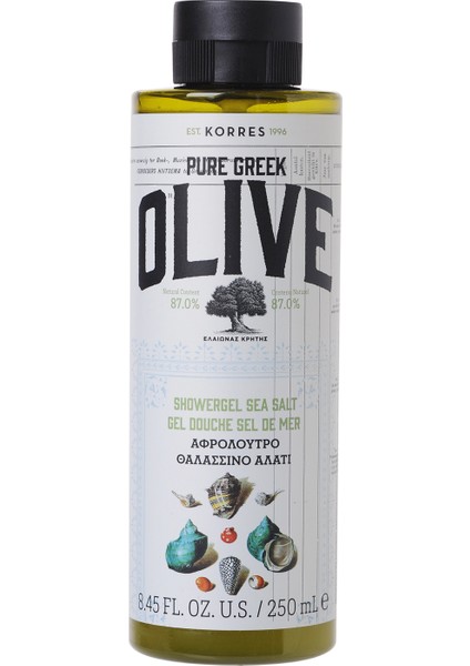 Olive & Sea Salt 250 ml Duş Jeli