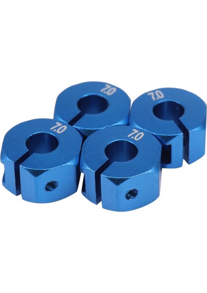 Rc Mavi Alüminyum 7.0 Tekerlek Altıgen 12MM Sürücü Pimli Vidalar 4p Hsp Hpı Tamiya Ca (Yurt Dışından)
