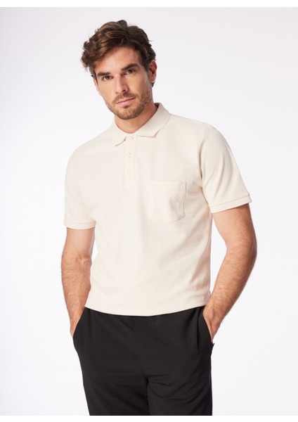 Bej Erkek Cepli Polo T-Shirt fiyatları