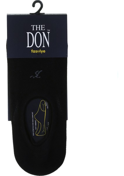 Erkek Düz Siyah Kısa Çorap