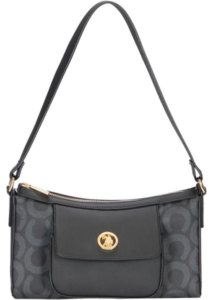 Kadın Omuz Çantası US24591 U.s. Polo Assn. Uspa Ladıes Bag Black