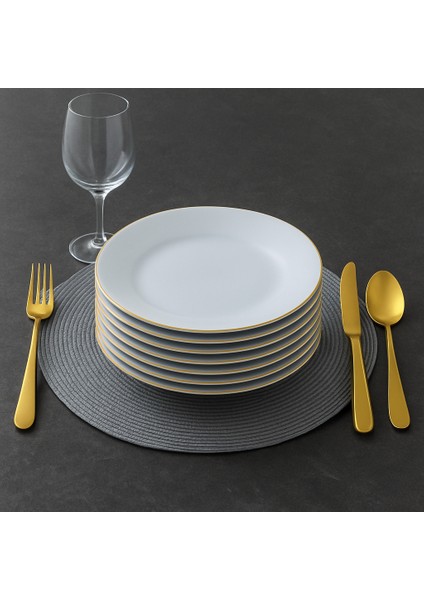 Atina 6 Lı Servis Tabağı Takımı ATN6YS430GD fırsatları