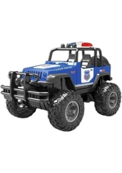 XFG-989-107 -Vardem Çek Bırak Üstü Açık Bigfoot Off-Road Polis Jeep