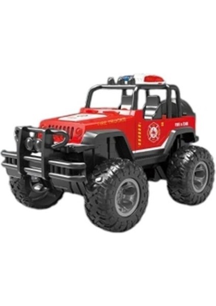 XFG-989-107 -Vardem Çek Bırak Üstü Açık Bigfoot Off-Road Polis Jeep modelleri