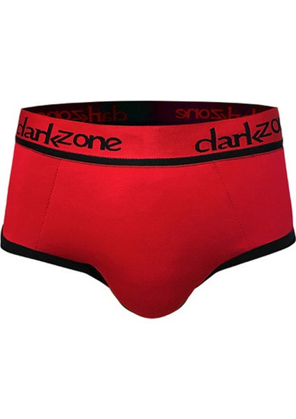 Düz Kırmızı Erkek Hipster Slip