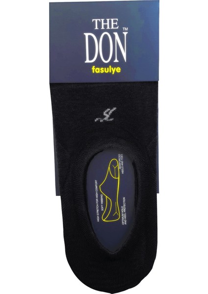 Erkek Siyah Babet Çorap