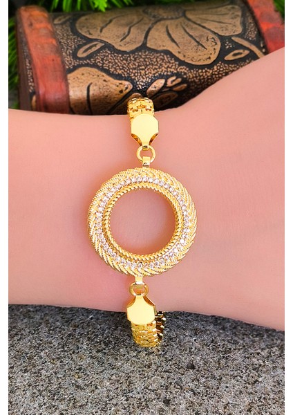 Çeyrek Altın Takılan Bileklik Kadın Çeyrek Için Bileklik BT059 fiyatları