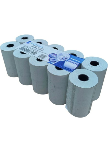 Eba Kağıt - Kasetsan 80 mm x 40 mt Termal Pos Yazarkasa Kağıdı 100 Adet /1. Sınıf Kalite