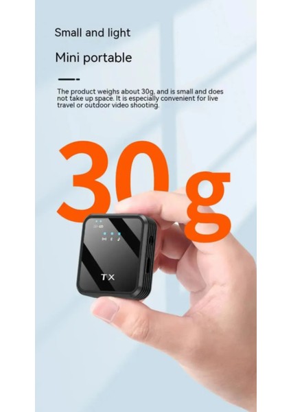 Kablosuz Yaka Mikrofonu Tekli Mikrofon Type-C / Aux / Lightning Portlu modelleri