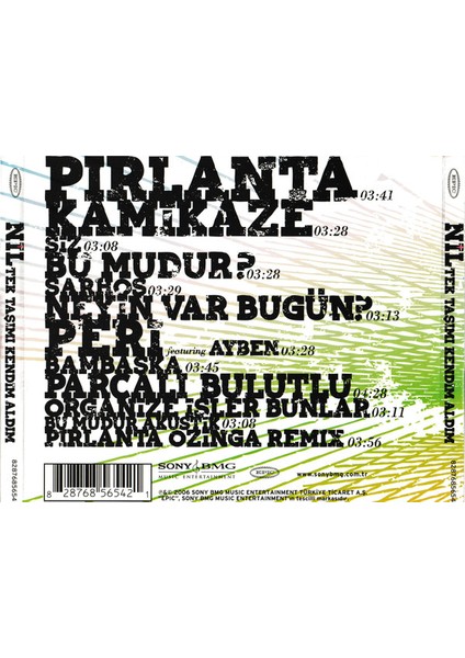 Dikkat CD Nil Karaibrahimgil – Tek Taşımı Kendim Aldım