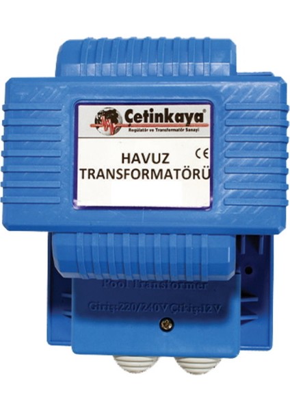Havuz Trafosu Polyesterli (600W) !! BAKIR SARGILI !!