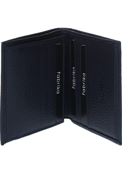 Lacivert Erkek Deri Cüzdan FRK215 fırsatları