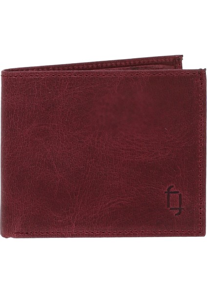 Bordo Erkek Deri Cüzdan FRK232