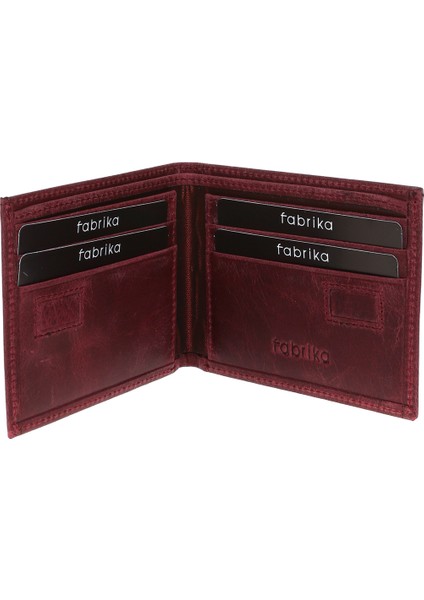 Bordo Erkek Deri Cüzdan FRK232 fırsatları