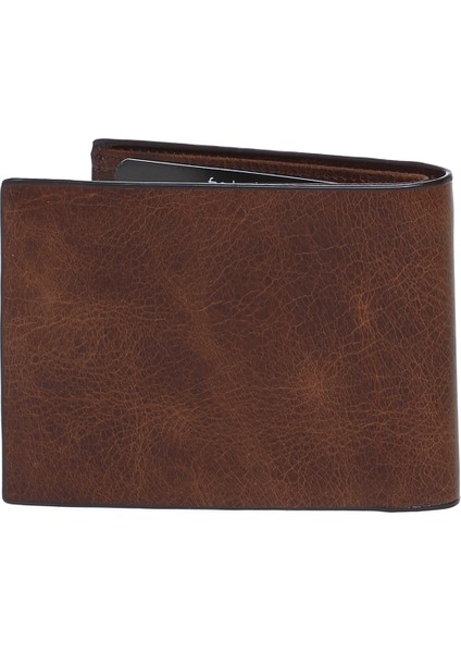 Kahve Erkek Deri Cüzdan FRK202 modelleri