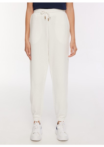 Ekru Kadın Lastikli Eşofman Altı FIKA fiyatları